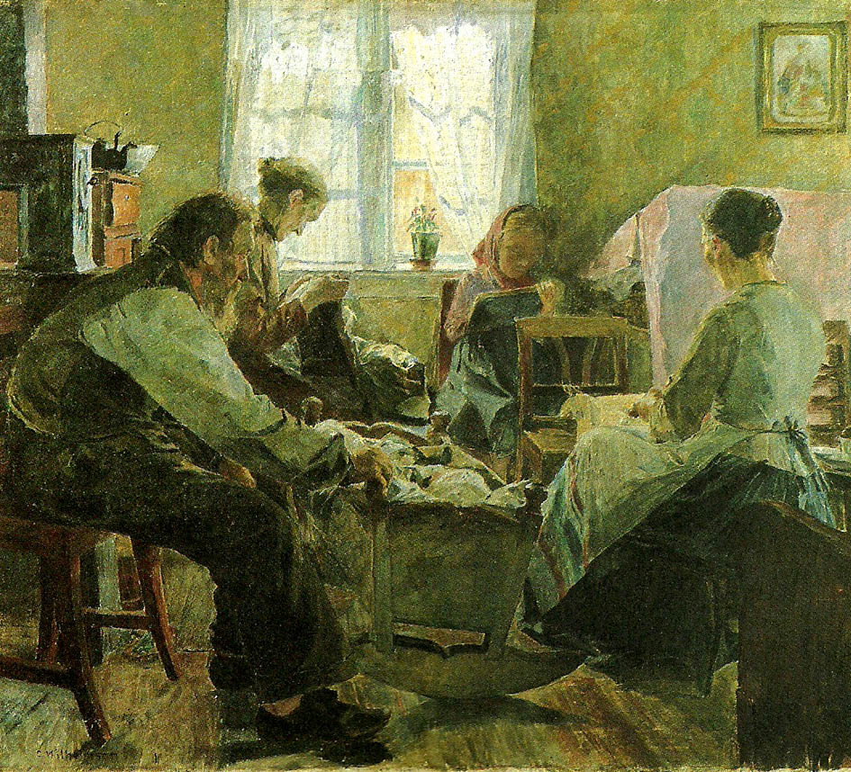 Carl Wilhelmson interior fran bohuslan